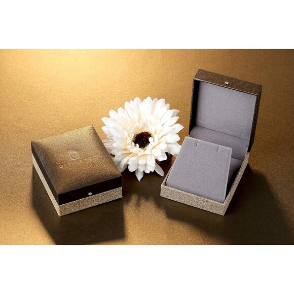 Women's Red Crystal Crisscros Butterfly Premium Birthstone Stud Sparkle Earrings - Picture 4 of 5